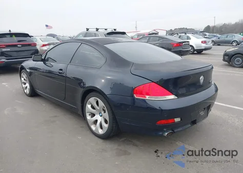 2006 BMW 650I from USA, damaged, VIN WBAEH13446CR50594
